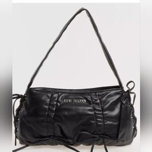 New Steve Madden Soft Shoulder Bag with Bows all around! Brand new. Perfect cond